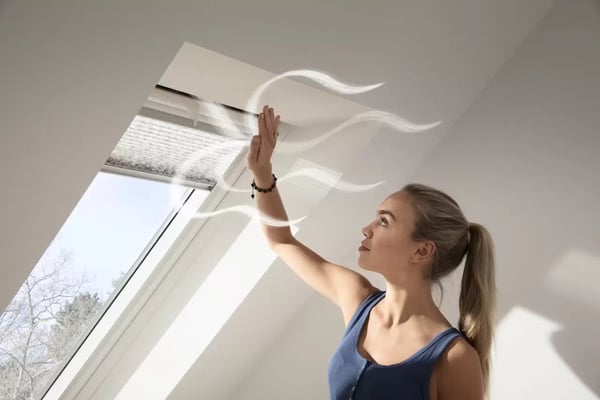 Always air rooms to avoid condensation